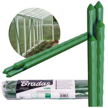 Tyczka Bradas stal powlekana 180 cm x 11 mm 10 szt.