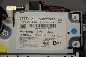 фото thumb №5, Audi a3 8v0 дисплей екран lcd 8v0857273b