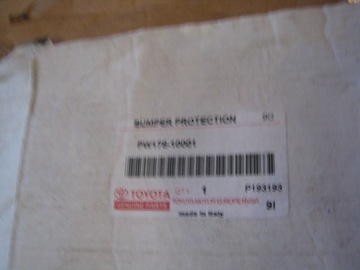 фото thumb №5, Планка бампер зад toyota c-hr 16-22r оригінал пошкоджений