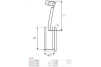фото thumb №3, Щетка угольная, генератор as-pl bx185