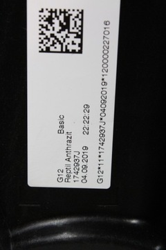 фото thumb №5, Люк стеклянный крыша панорама bmw g12 антрацит