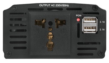 PRZETWORNICA NAPIĘCIA LTC 12V/230V 600W 2xUSB 2.1A