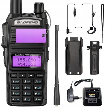 BAOFENG UV 82 ПРОХОДНОЙ РАДИОФОННЫЙ СКАНЕР 8 Вт