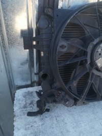 Радиатор воды вентилятор opel zafira b 1.6 бензин механическая коробка передач 05-08 Доставка, фото thumb