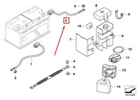 фото thumb №10, Bmw z3 coupe e36 positive аккумулятор кабель 6910058 61106910058