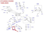 фото thumb №7, Балка подвеска заднего hyundai kia 5545639000