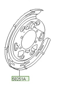 фото thumb №1, Диск якорная левая hyundai ix35 / sportage 4wd