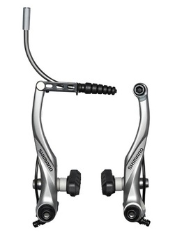 Hamulec tył Shimano BR-T4000 srebrny