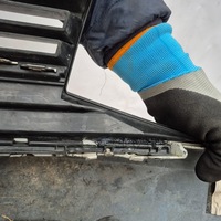 фото thumb №10, Vw t6 multivan 7e0 15- бампер перед передний решётка радиатора bez отверстий 7e5807221d