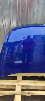 Капот крышка двигателя opel corsa d 07.2006 - 12.2014 без ржавчина цвет z21b Недорого, фото thumb