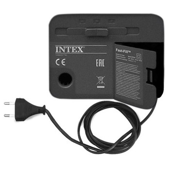 ВЕЛЮРОВЫЙ НАДУВНОЙ МАТРАС С НАСОСОМ 230В INTEX BED 64136