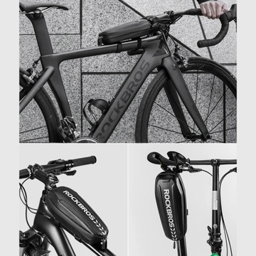 ROCKBROS Велосипедная сумка на переднюю балку с верхней трубкой MTB Шоссейный велосипед с защитой от давления