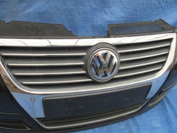 фото thumb №8, Бампер перед переднее vw passat b6 pdc комплектный цвет lc9x