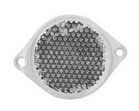 фото thumb №1, Відбивач круглий білий гвинтовий з uszami lublin