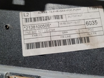 фото thumb №11, Seat alhambra 2 ii 7n5 10-20 бампер переднє перед