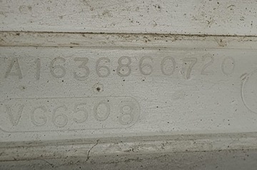 фото thumb №6, Планка накладка порога левый перед mercedes ml w163