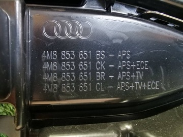 фото thumb №14, Audi q8 sq8 4m8 рестайлінг 24- решітка радіатора новий решітка знак хром 4m8853651bs bdb