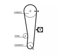 фото thumb №2, Ремень распределительного вала toyota carina