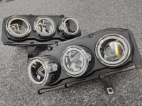 фото thumb №1, Фари alfa romeo 159 brera h7 logo led кільця drl zregenerowane eu