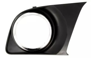 фото thumb №1, Рамка галоген перед l чёрный, t-v alf