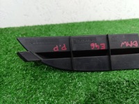 Bmw 3 e46 молдинг решітка бампера правий перед передня права Оригінал, фото thumb