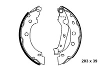 фото thumb №1, Ate гальмівні колодки гальмівні nissan kubistar renault kang