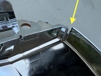 фото thumb №13, Mitsubishi outlander iii 3 lift 15r- хром молдинг бампера перед правая