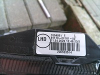 Toyota verso рестайлинг  13-18 левая передняя фара оригинал 81170-0f161-00 Киев, фото thumb