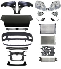 фото thumb №1, Ford fiesta 01-05 бампер pas капот крила