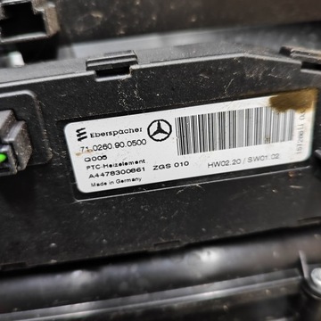 фото thumb №11, Mercedes-benz vito viano w447 2016 отопитель / комплект