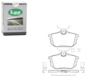 фото thumb №1, Гальмівні колодки гальмівні volvo s40 i v40 mitsubishi carism