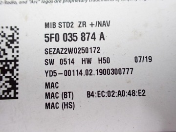 фото thumb №13, Навигация навигация радио заводская оригинал 5fj919605a 5f0035874a seat tarraco 19r