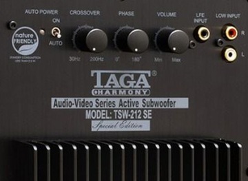 TAGA HARMONY TSW-212 SE АКТИВНЫЙ САБВУФЕР БЕЛЫЙ