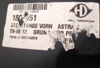 Бампер перед opel astra j 2009-2012 1807051 в Украине, фото thumb