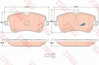 Гальмівні колодки ham. db p. w203 00- gdb1413 Ціна, фото thumb