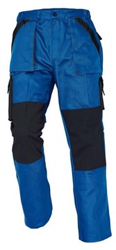 Рабочие брюки Fitter's хлопковые, синие 64