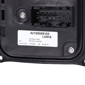 фото thumb №13, Модуль управляющая statecznikiem фары led 2189009103 заменитель для