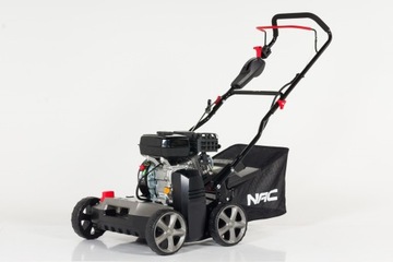 АЭРАТОР бензиновый скарификатор для травы NAC Loncin 196 см3 40см 2в1 2 ролика