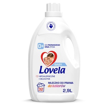 LOVELA BABY Mleczko do prania dla dzieci i niemowląt HIPOALERGICZNE 2,9l x2