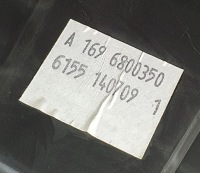 фото thumb №8, Тунель середній бардачок mercedes w169 a1696800350