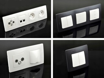 Legrand NILOE Двойная рама графит 397032