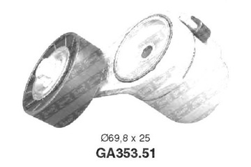 фото thumb №2, Snr натяжитель ремень многоручьевая opel corsa b tig