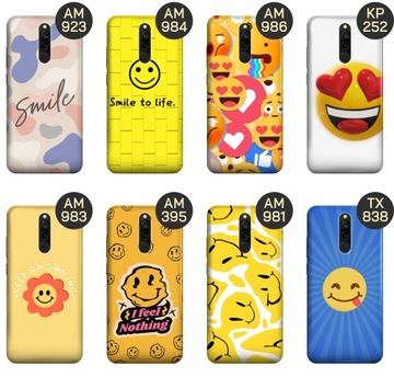 ЧЕХОЛ ДЛЯ XIAOMI REDMI 8 УЗОРОВ SMILE SMILE EMOJI КОРПУС КРЫШКА-ЧЕХОЛ