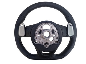 фото thumb №5, Руль audi rs косой з metalowymi wiosłami rs