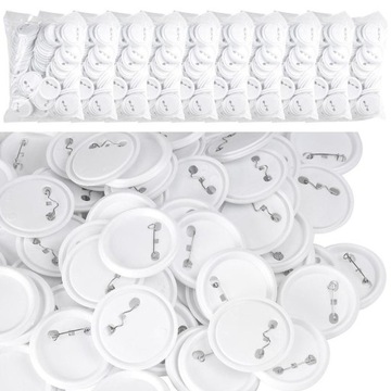 100 szt. 58mm Pin Button Badge Maker Supplie