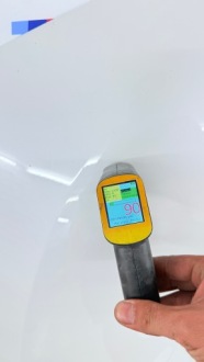 фото thumb №13, Bmw f30 f31 f32 f36 капот кришка двигуна a96 mineral білий металік