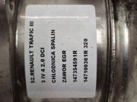 Купить Renault trafic 3 3 iv 4 2.0 dci радиатор выхлопных газов клапан egr 147354591r, фото thumb