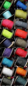 Paracord Minicord 1.4 mm Lina Ozdobna Cord 40 kg