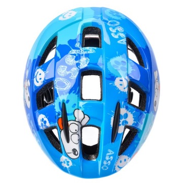METEOR Regulowany Kask Rowerowy Dla Dzieci 43-48cm