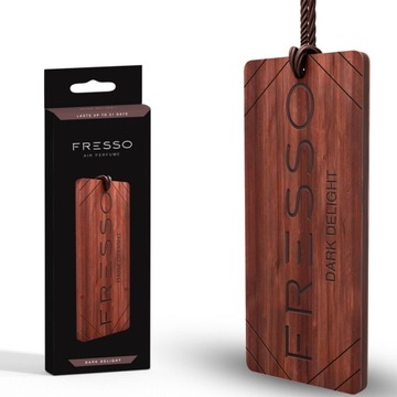 Автомобильные духи FRESSO Dark Delight 50 мл + автомобильный ароматизатор
